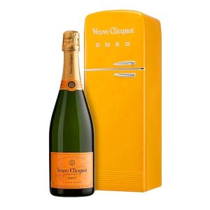 Veuve Clicquot Champagne brut SMEG Fridge Geschenkbox 0,75l